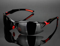 Men's Wrap Around 'Wasp' Plastic Sport Sunglasses