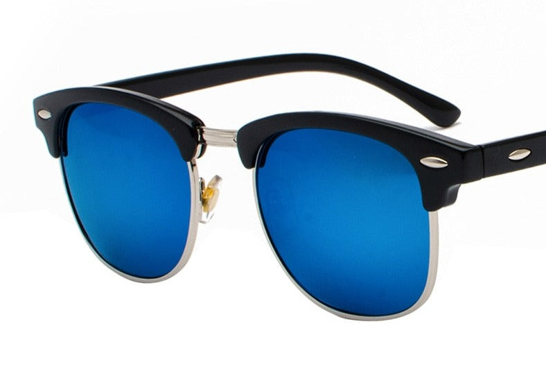 Men's Rimless Oval 'Up High ' Plastic Sunglasses