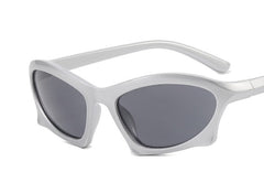 Women's Punk Polygon 'Shion Wear' Plastic Sunglasses