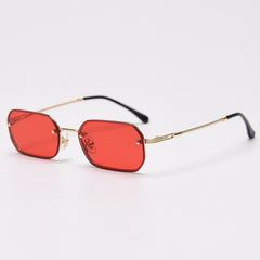 Women's Rectangle 'Sofi' Alloy Sunglasses