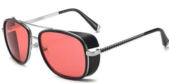 Unisex Costume Polarized 'Mission Eye Wear' Metal Sunglasses