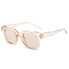 Unisex Vintage Square 'Fiesty Puma' Plastic Sunglasses