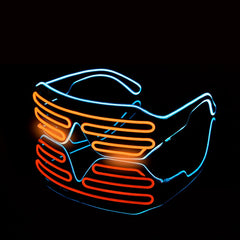 Unisex Luminous 'Naksu' Glowing Costume Sunglasses