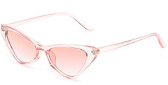 Unisex Vintage Cat Eye 'Summer Desert ' Plastic Sunglasses