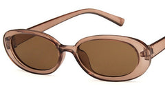 Women's Oval 'Creep' Plastic Sunglasses