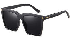 Women's Oversized Square 'Silky' Plastic Sunglasses