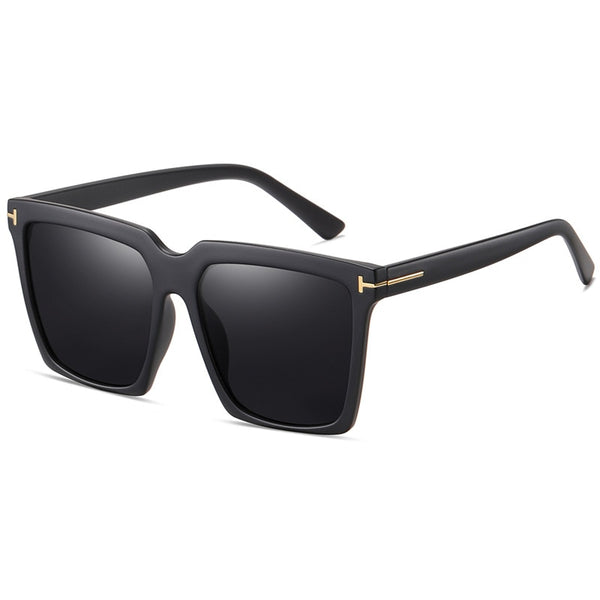 Women's Oversized Square 'Nod' Plastic Sunglasses