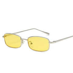 Men's New Retro Rectangular 'Eyestar' Alloy Sunglasses