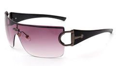 Women's Oversize Sports 'Elham Sports' Metal Sunglasses