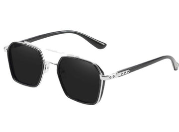 Women's Polarized Square 'Cyco Space ' Metal Sunglasses