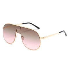 Women's Oval 'Beach Boys' Alloy Sunglasses