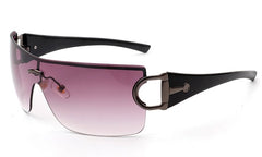 Women's Oversize Sports 'Elham Sports' Metal Sunglasses