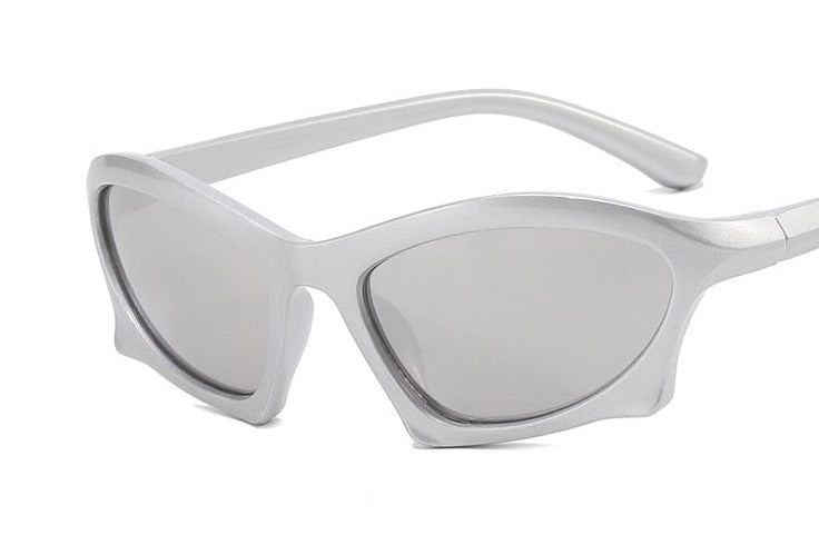 Women's Punk Polygon 'Shion Wear' Plastic Sunglasses