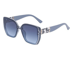 Women's Square 'Tiff High' Plastic Sunglasses