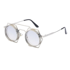 Unisex Round Steampunk ' Magic Spells' Plastic Sunglasses