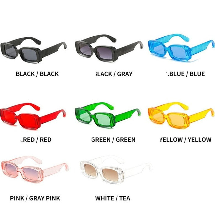 Unisex Retro Oval 'Dagny Blue' Plastic Sunglasses