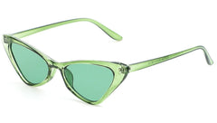 Unisex Vintage Cat Eye 'Summer Desert ' Plastic Sunglasses