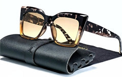 Women's Oversized Square 'Silly VIsion' Retro Sunglasses