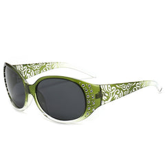 Women's Oval 'Age and Rage' Plastic Sunglasses