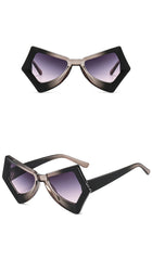 Women's Retro Cat Eye 'Diabolical' Plastic Sunglasses