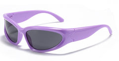 Women's Oval 'Cutlass' Plastic Sunglasses