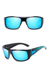 Men's Square Polarized 'The Look' Plastic Sunglasses