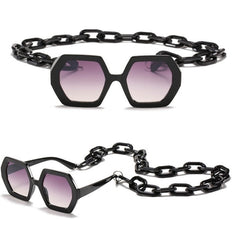 Women's  Square Bell'  Plastic Sunglasses