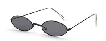 Women's Oval 'Brute' Metal Sunglasses