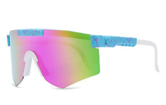 Men's Polarized Sports 'Chet ' Plastic Sunglasses