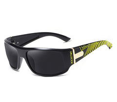 Men's Square Polarized 'The Look' Plastic Sunglasses