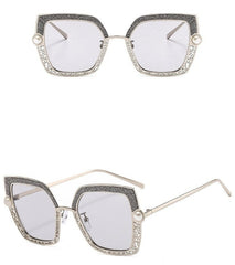 Women's Vintage Luxury Pearl 'Radikle' Sunglasses