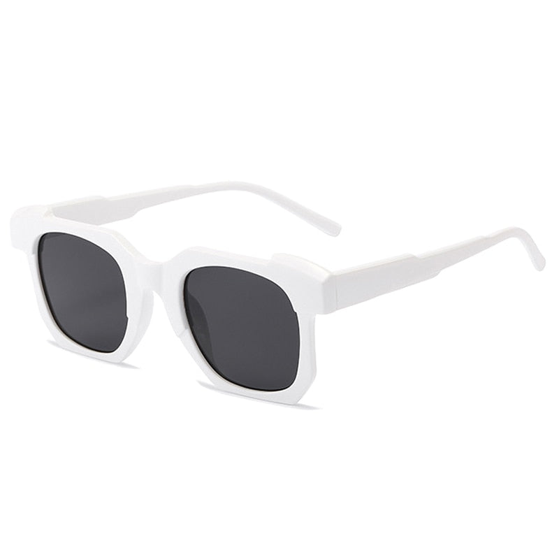 Unisex Vintage Square 'Fiesty Puma' Plastic Sunglasses