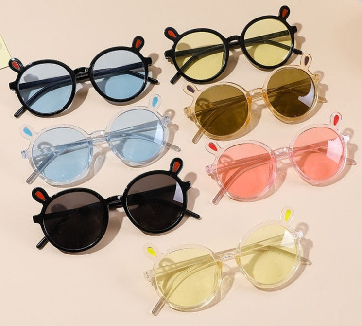 Kid's Girls Oval 'Mandy Eye Wear' Plastic Sunglasses