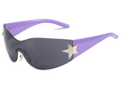 Women's Sports 'Morwen' Plastic Sunglasses