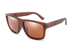 Men's Polarized Square 'Minute Men Summer ' Plastic Sunglasses