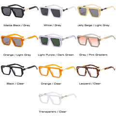 Women's Square 'Sunshine' Plastic Sunglasses