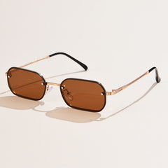 Women's Rectangle 'Sofi' Alloy Sunglasses