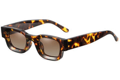 Unisex Square Polarized 'Tyron Eye ' Plastic Sunglasses