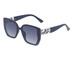 Women's Square 'Tiff High' Plastic Sunglasses