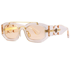 Women's Rectangle 'Olivia Fairy' Plastic Sunglasses