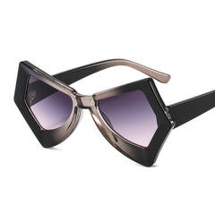 Women's Retro Cat Eye 'Diabolical' Plastic Sunglasses