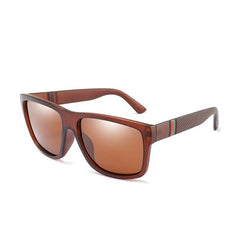 Men's Polarized 'Dark Glasses' Vintage Square Sunglasses