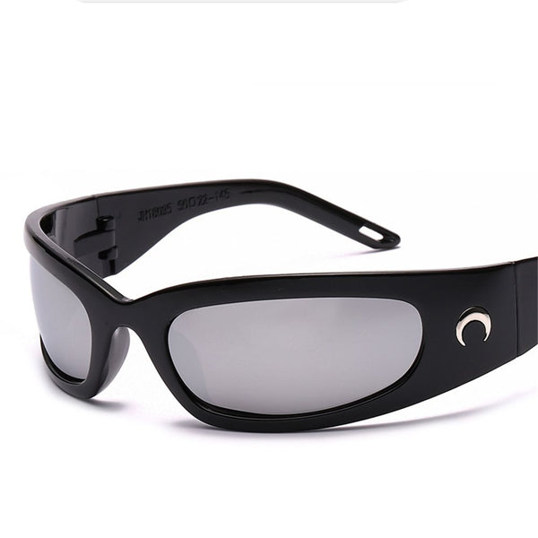 Women's Trendy Moon 'Modern' Rectangular Sunglasses