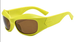 Women's Oversized Cycling 'Neve Sports' Plastic Sunglasses