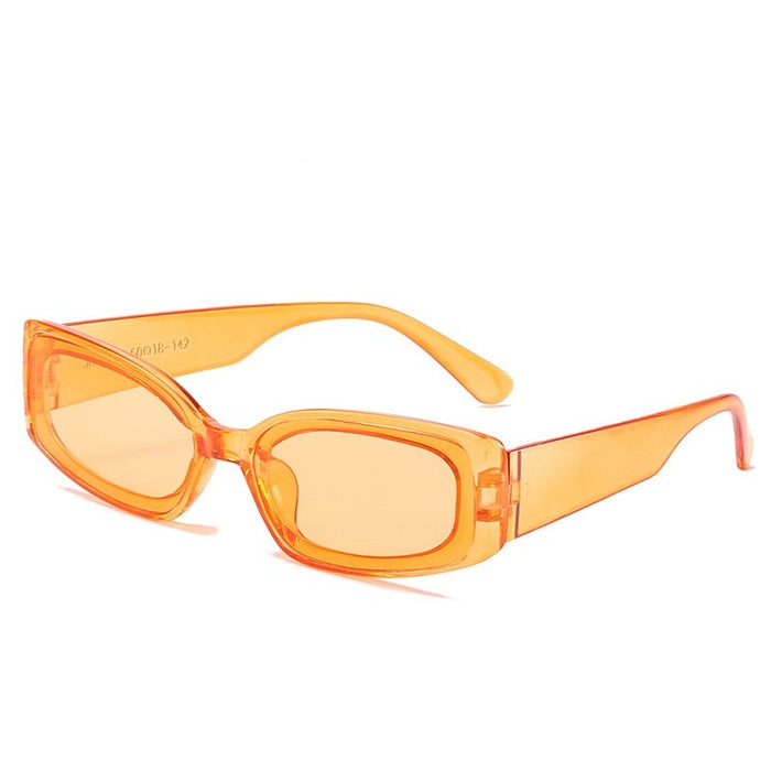 Women's Retro Rectangular 'Sun Fun' Anti Reflective Sunglasses