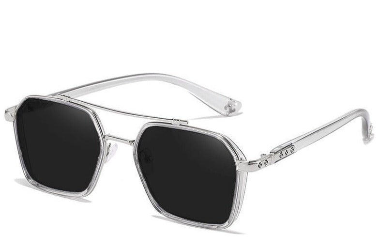 Women's Polarized Square 'Cyco Space ' Metal Sunglasses