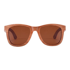 Men's Polarized Square 'Neaty' Wooden Sunglasses