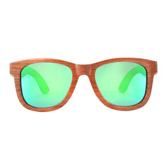 Men's Polarized Square 'Neaty' Wooden Sunglasses