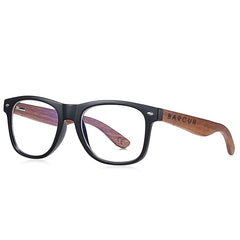 Men's Rectangle 'Vinz' Wooden Sunglasses