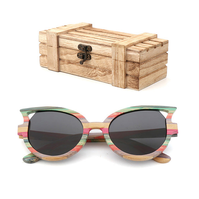 Unisex Luxury 'Mikah' Cat Eyes Polarized Sunglasses